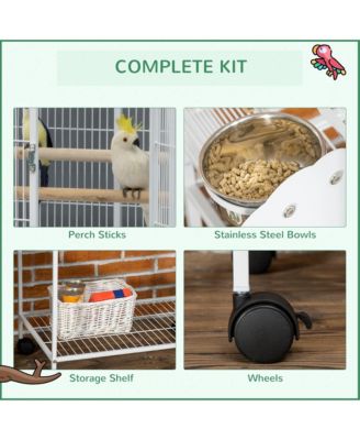 Large Parrot Cage, Cockatiels, Parakeets & Other Birds