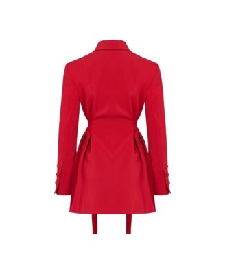 Women's Wool-Blend Jacket Dress