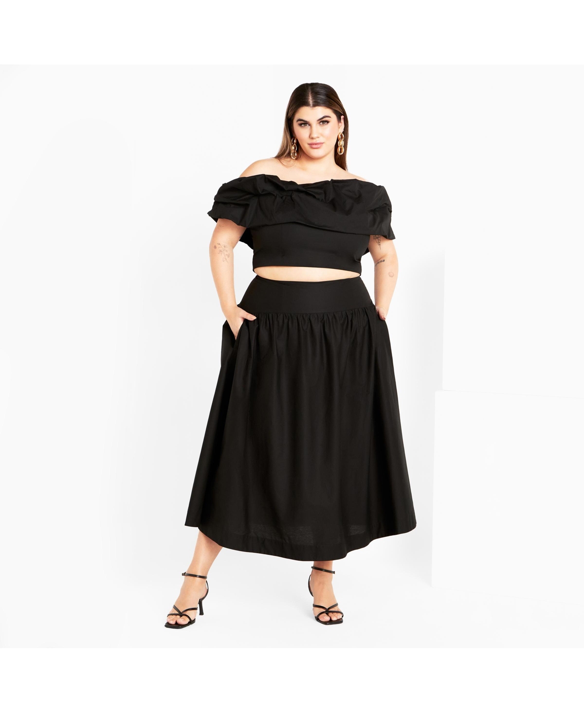 City Chic Women's Kaia 2 Piece Set