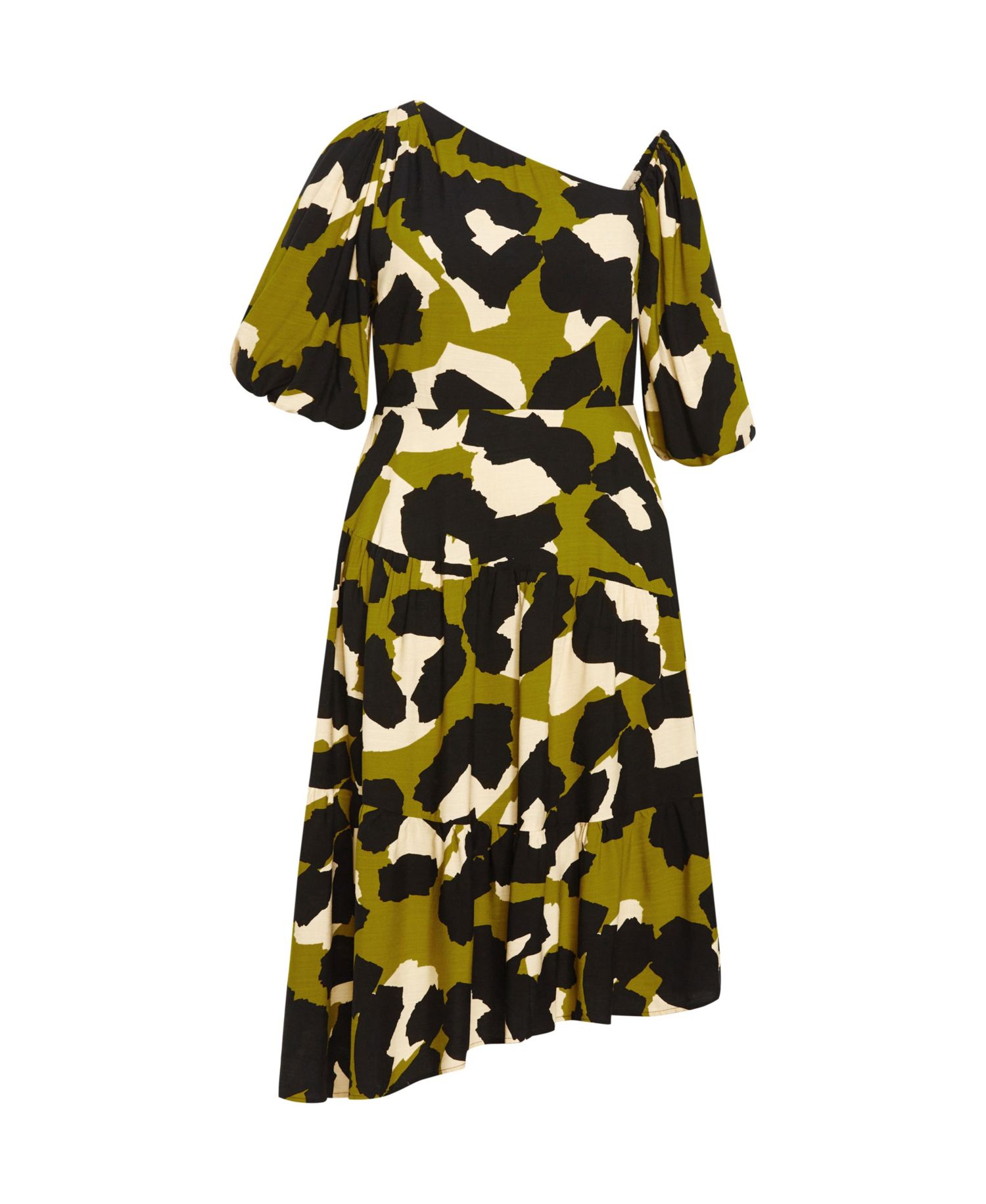 Plus Size Aria Print Dress
