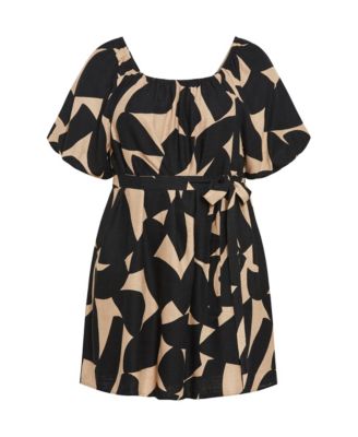 Women's Uptown Mini Print Dress