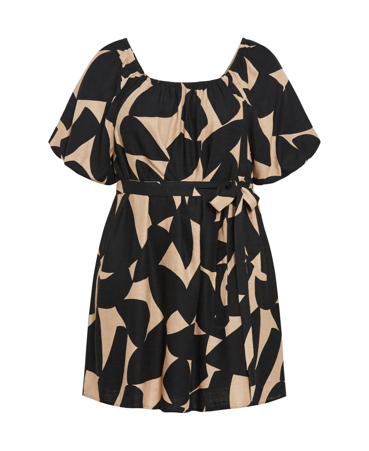 Draft - City Chic Women's Uptown Mini Print Dress