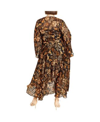 Women's Freya Print Maxi Dress