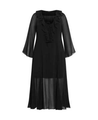 Plus Size Vamp Maxi Dress