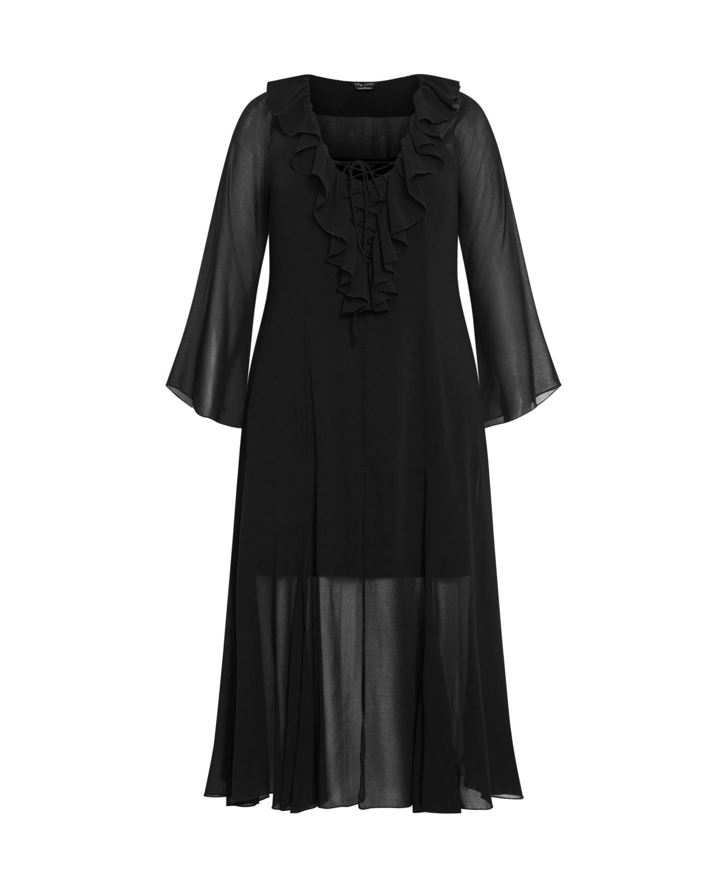 Plus Size Vamp Maxi Dress