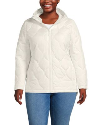Plus Size FeatherFree Quilted Insulated Jacket
