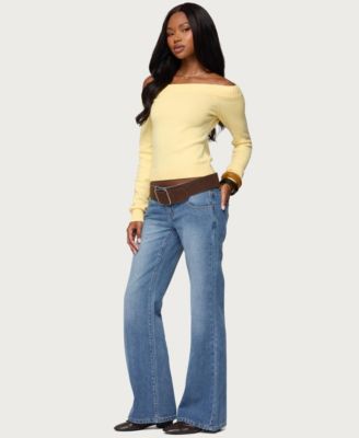 Women's Kiarah Low Rise Flared Jeans