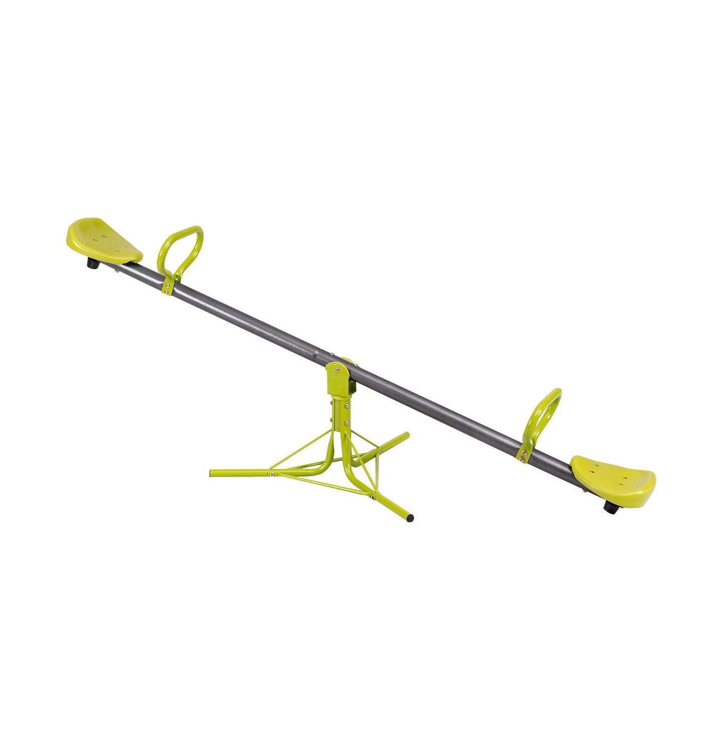 Детский игровой набор SUGIFT Kids Seesaw Swivel Children Teeter Totter Outdoor Play Set for 2 Children, цвет: Зелёный — фото 5
