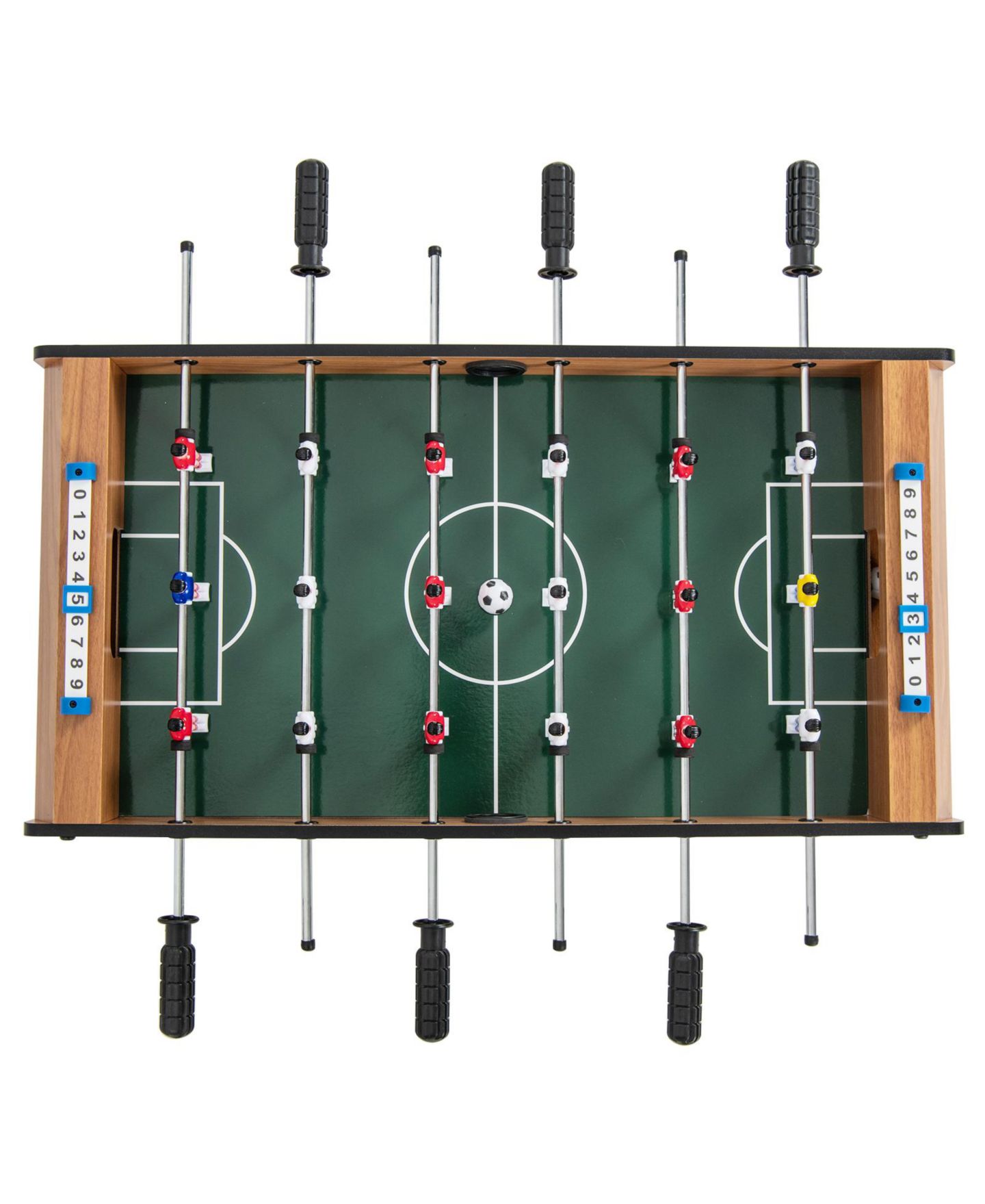 Детская игрушка SUGIFT 27-Inch Tabletop Foosball Table, Includes 20 Game Pieces, Ages 14+, цвет: Коричневый — фото 5