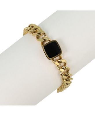 Women's The QuadBlock-Link Chain Bracelet - California Gold