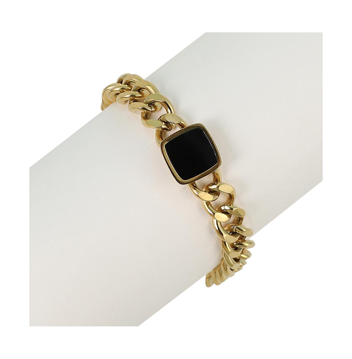 Women's The QuadBlock-Link Chain Bracelet - California Gold