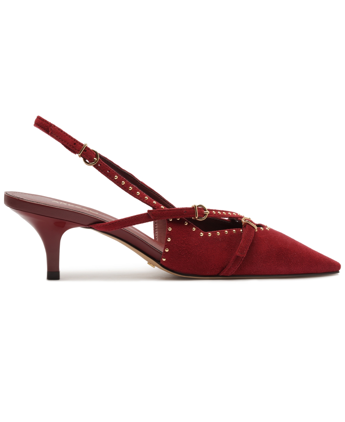 Arezzo Tiana Slingback Pump In Burgundy
