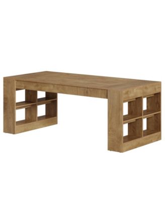 Wood Gaming Table,Two Person Desk, Double Computer Office Desk