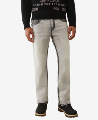 True Religion - Men's Ricky Straight Super QT Flap Jeans