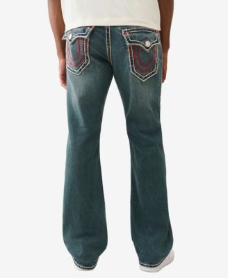 Men's Billy Bootcut Rope Stitch Flap Jeans