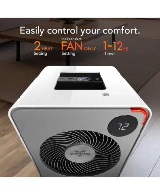Whole Room Space Heater with Auto Climate Control - White
