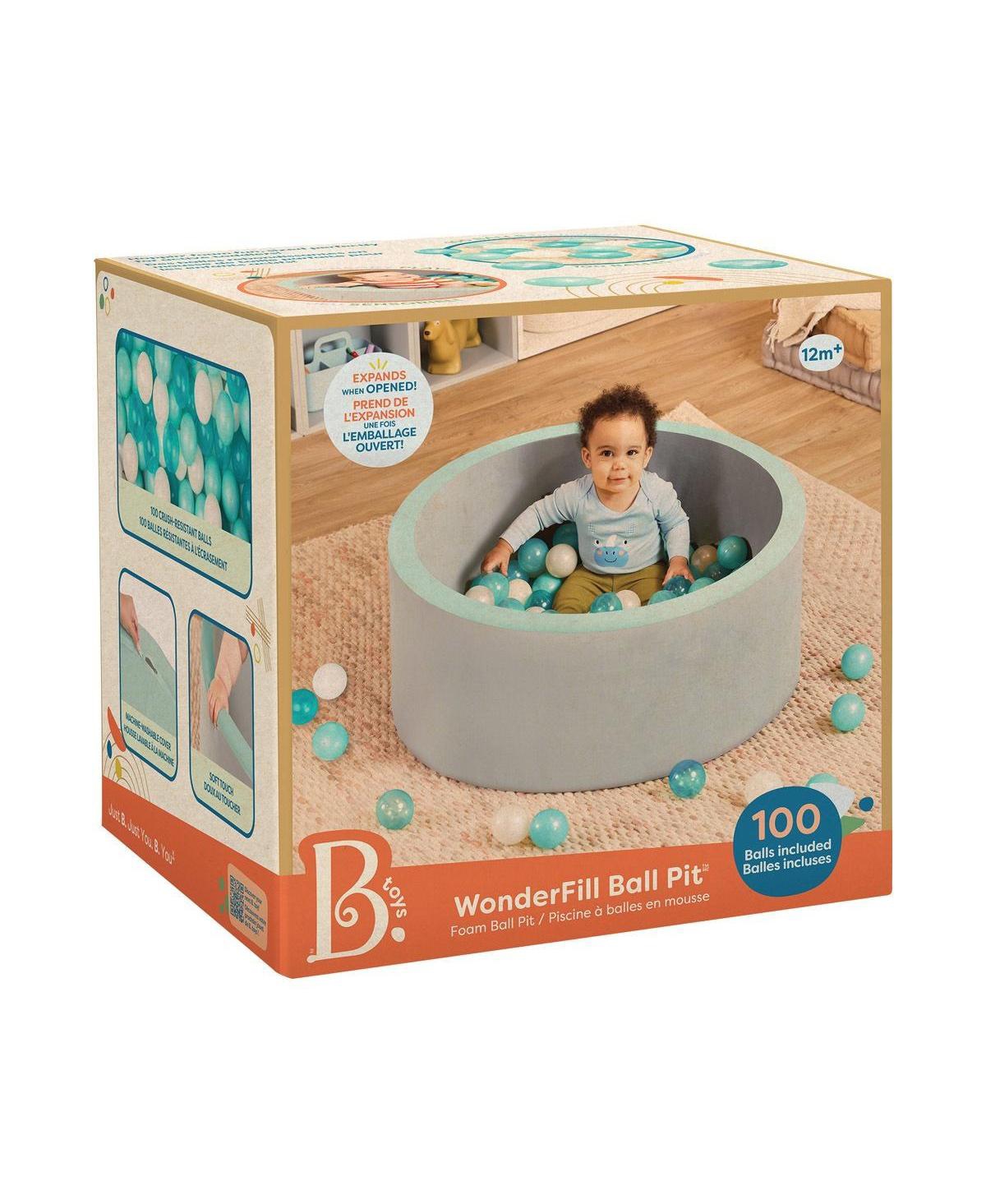 Battat Soft Foam Ball Pit with 100 Crush-Resistant Balls