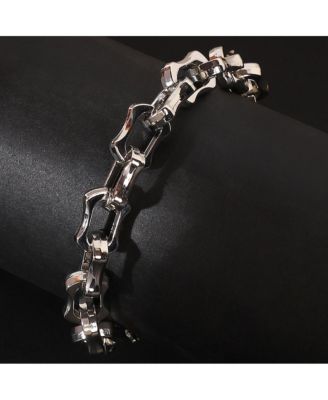Women's The Bracket-Link Chain Bracelet - Chrome Silver