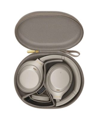 WH-1000XM4 Wireless Premium Noise Canceling Overhead Headphones with Mic for Phone-Call and Alexa Voice Control, Silver WH1000XM4 Bundle