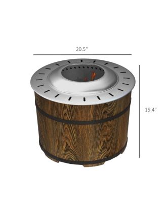 Modern Outdoor Fire Pit for Patio, Garden, or Relaxing Evenings