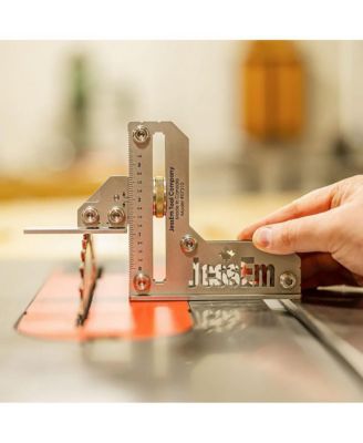 07316 14 Gauge Stainless Steel Tool Setting Gauge - Metric - Small