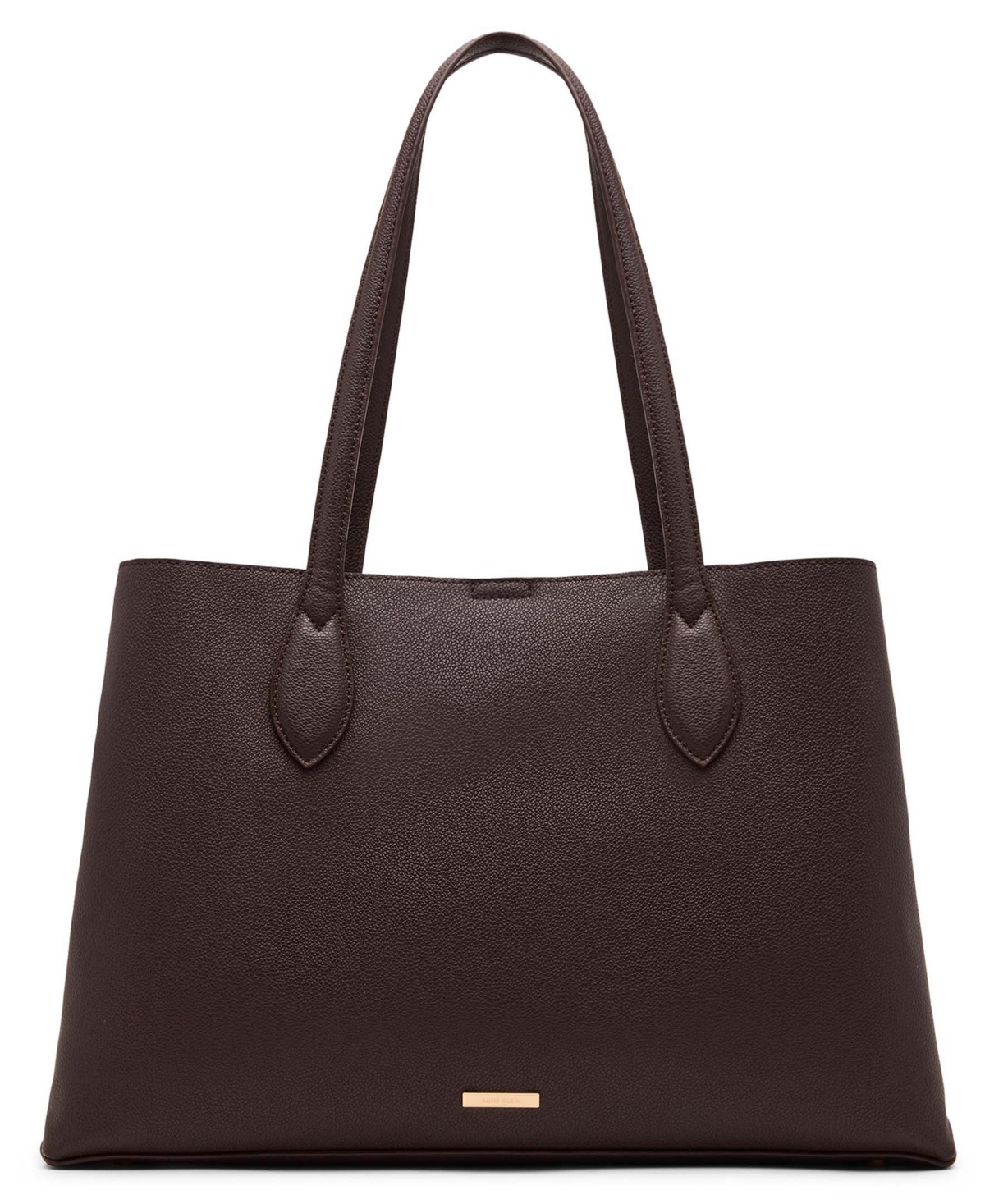 Anne Klein Dome Medium Satchel Bag In Brown