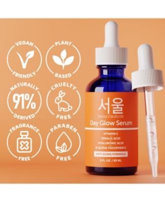 Korean Skin Care Vitamin C Serum Day Glow Serum - Anti Aging Anti Wrinkle K Beauty Skincare