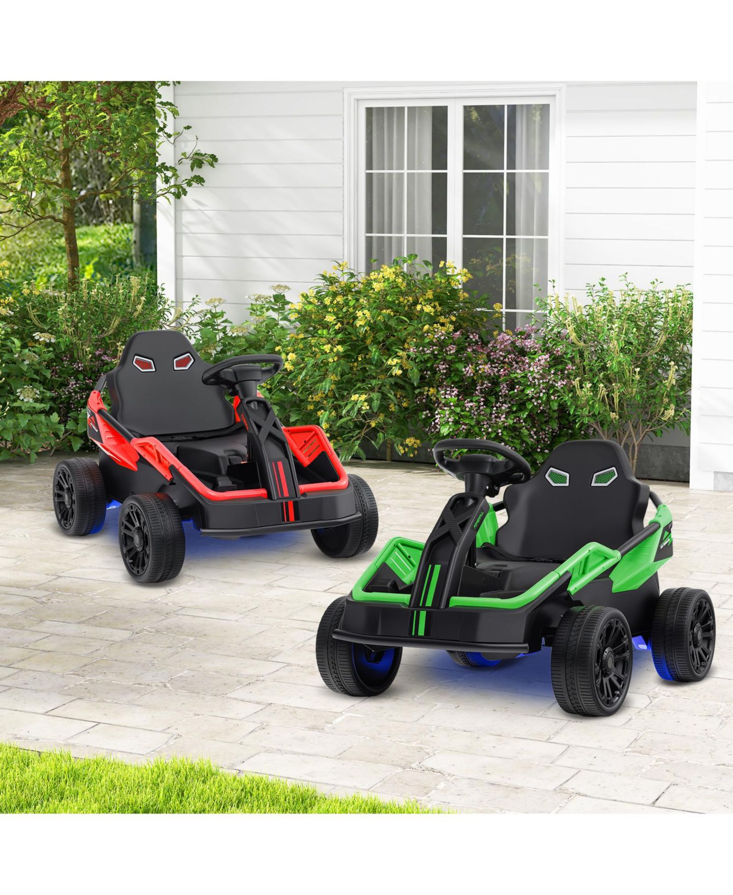 Детская игрушка SUGIFT 12V UTV Car with Remote Control and Spring Suspension Ride-On, 110 lbs Capacity, Ages 3+, цвет: Красный — фото 6