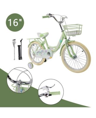 16-Inch Unicorn Kids Bike, Durable & Adjustable to Grow with Your Child for Ages 5-9