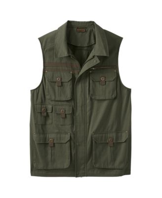 Big & Tall by KingSize 9 Pocket Twill Utility Vest