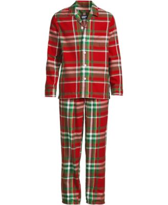 Big & Tall Flannel Pajama Set