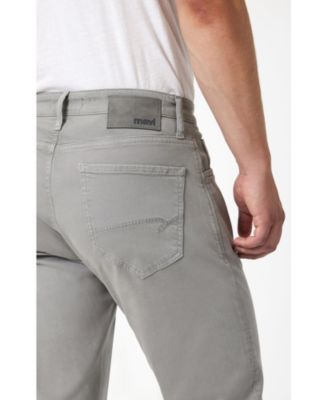 Men's Mavi Zach Straight Leg In Stormy Casual Twill