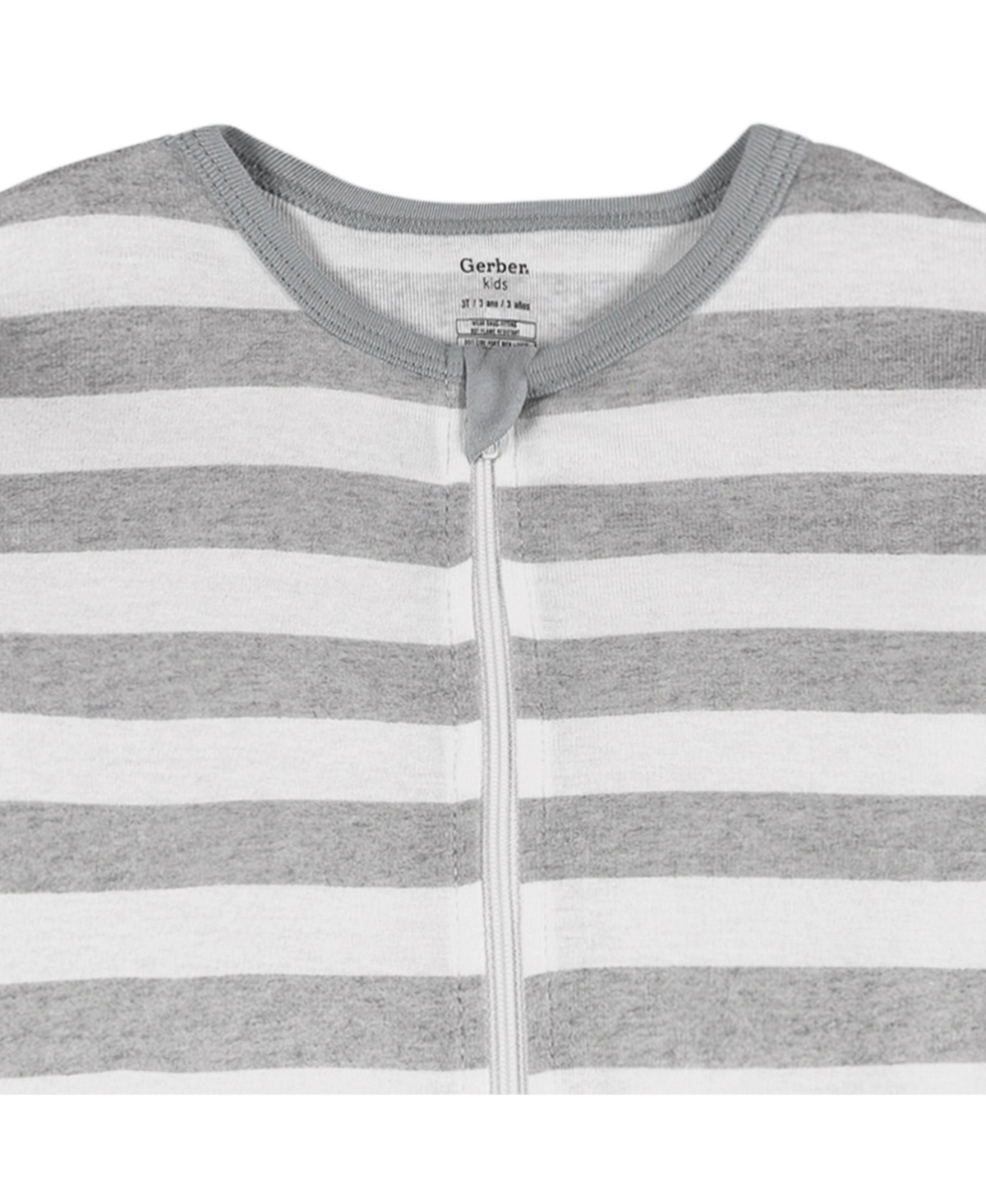 Gerber Toddler Boys 2-Pack Snug Fitting Footless Pajamas, Blue Snowman