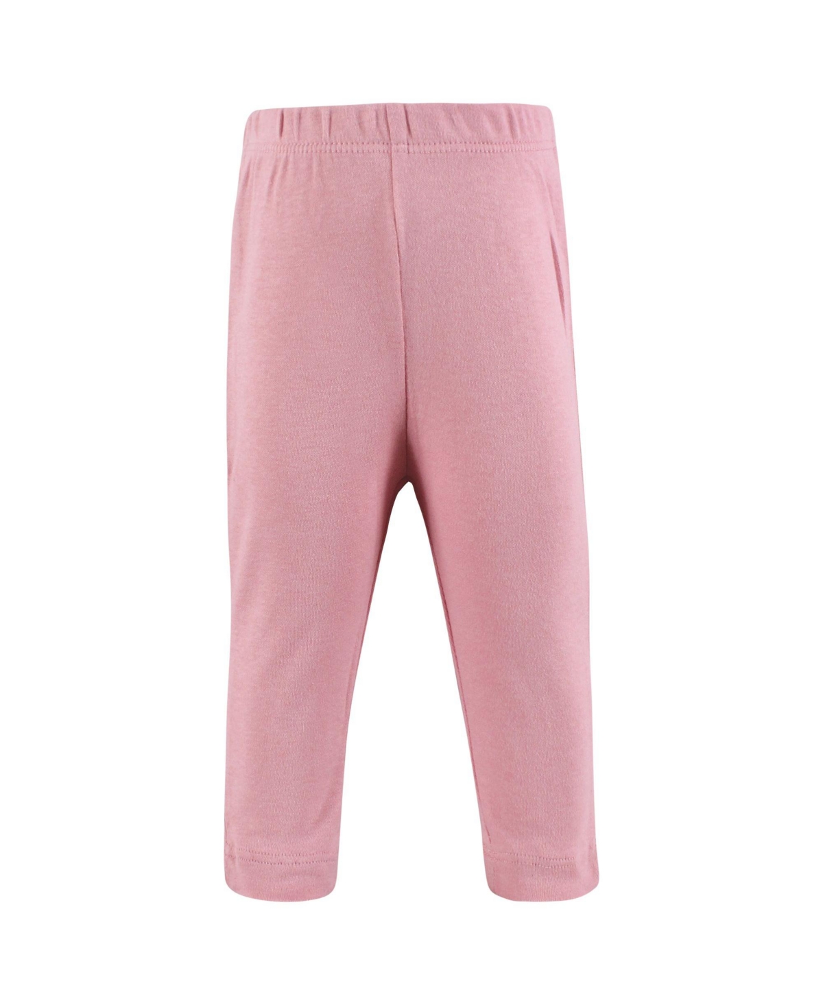 Hudson Baby Toddler Girls Cotton Pants and Leggings, Fall Botanical