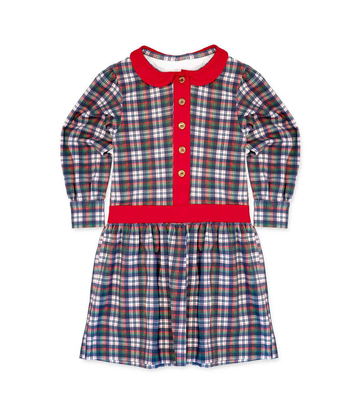 Florence Eiseman Toddler Girls Printed Knit Plaid Dress