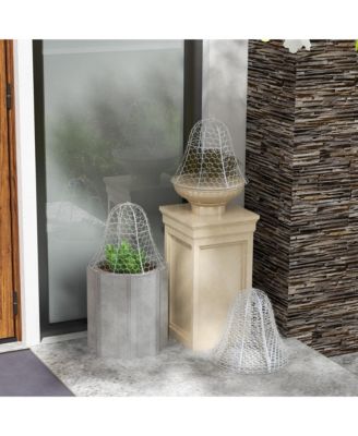 6 Pack Garden Chicken Wire Cloche, Animal Plant Protectors