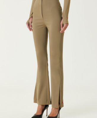 Women's Cotton Flared Skinny Pant