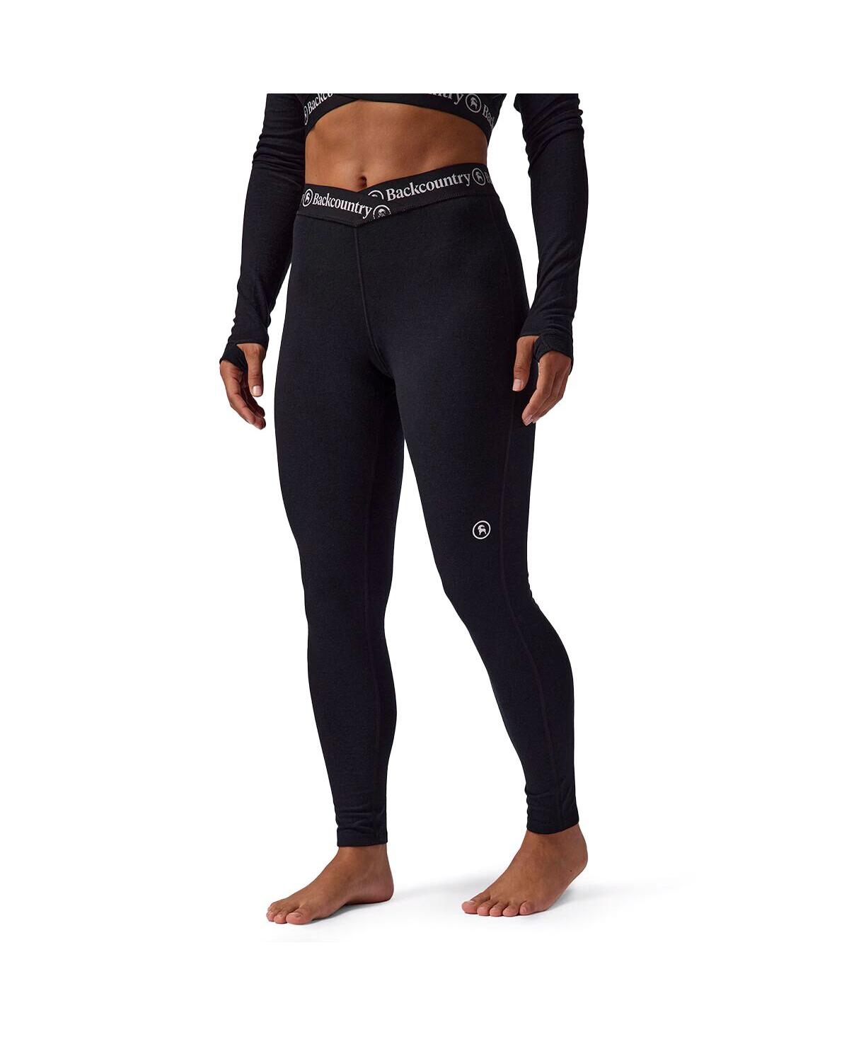 Backcountry Women's Cedars Rws Merino Lt-Wt Baselayer V-Waist Bottom Lightweight Long Underwear Bottoms