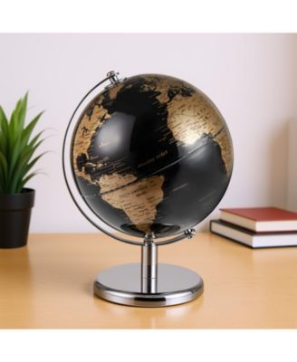 8" World Globe Modern Decorative Tabletop Earth Globe