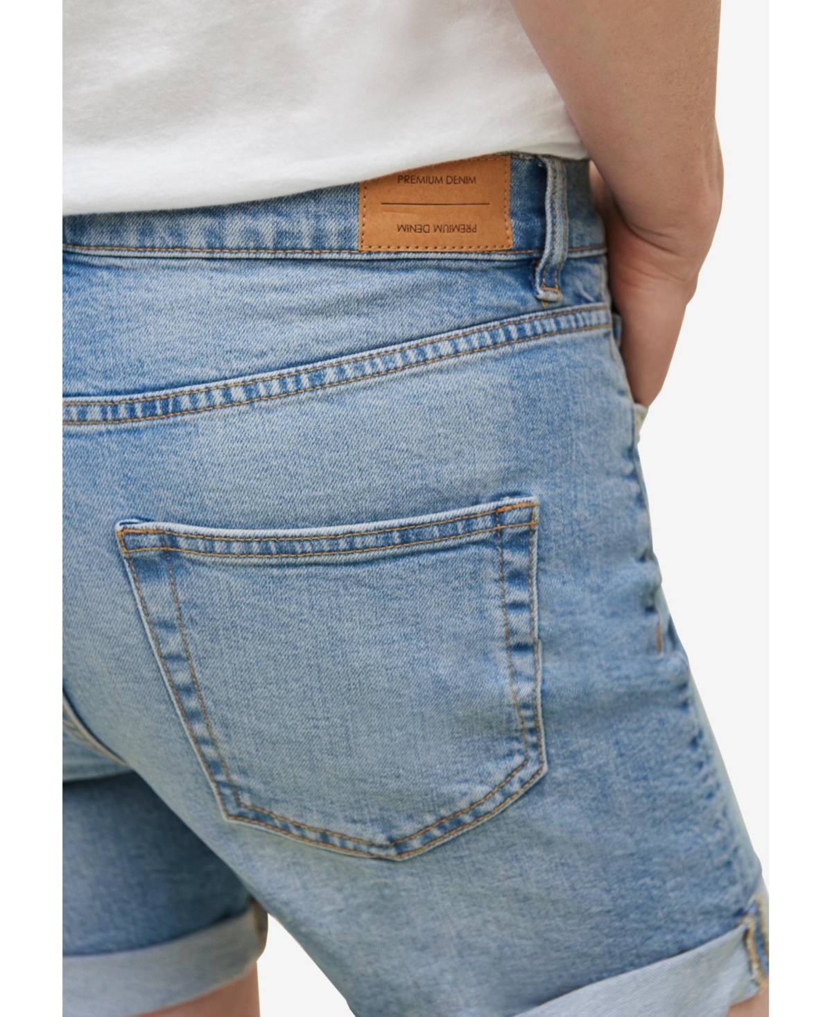 ellos Women's Denim Boyfriend Shorts