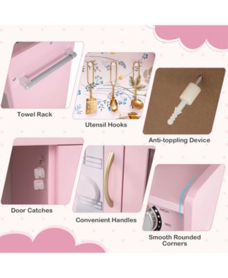 Toddler Pretend Play Kitchen for Boys and Girls 3-6 Years