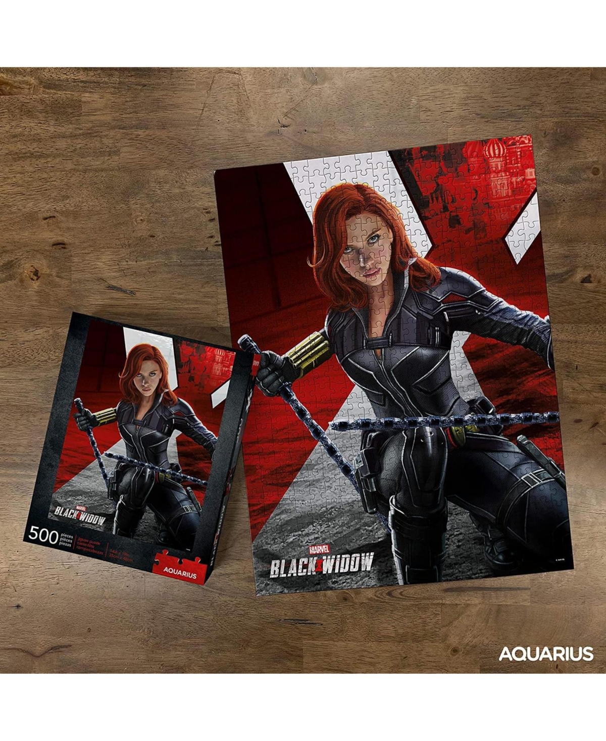 Nmr Distribution Marvel Black Widow Movie 500 Piece Jigsaw Puzzle