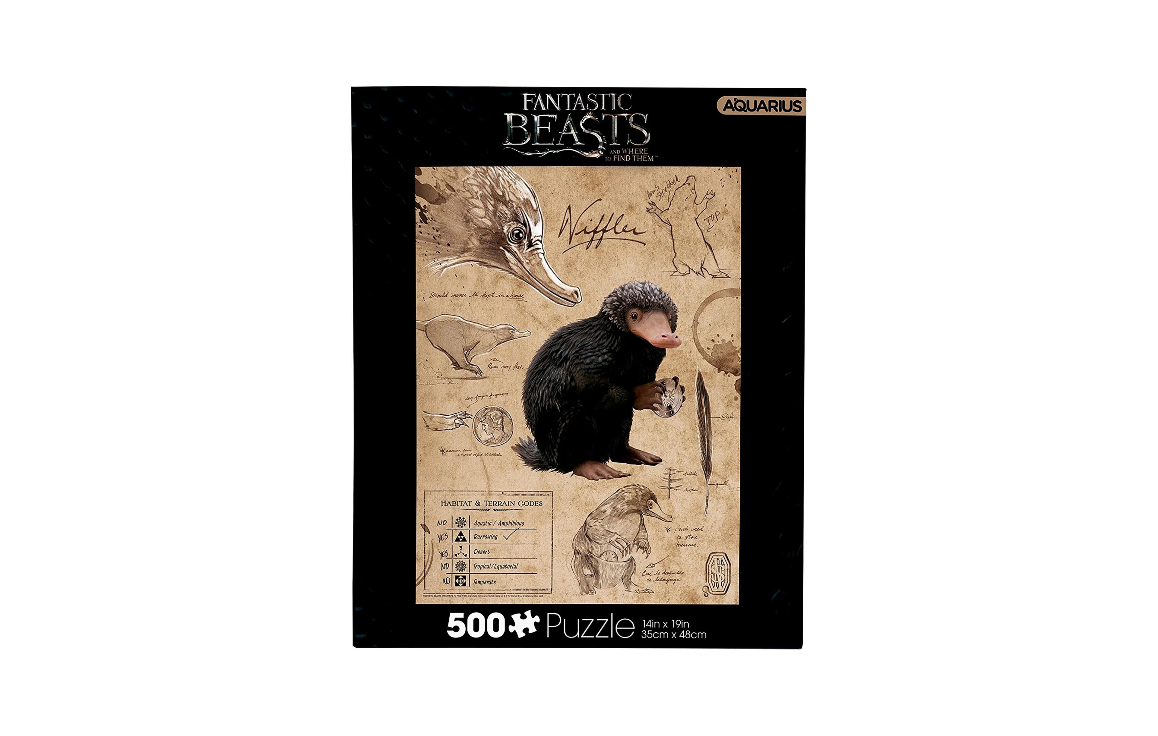 Nmr Distribution Fantastic Beasts Niffler 500 Pice Jigsaw Puzzle