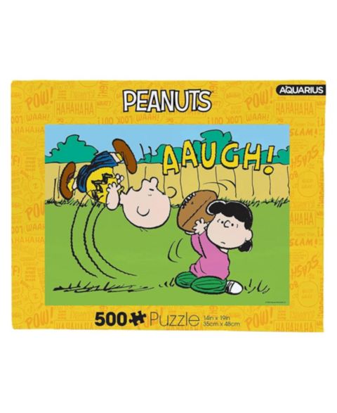 Детский пазл NMR Distribution Peanuts Lucy Football 500-Piece Jigsaw Puzzle, Ages 14+