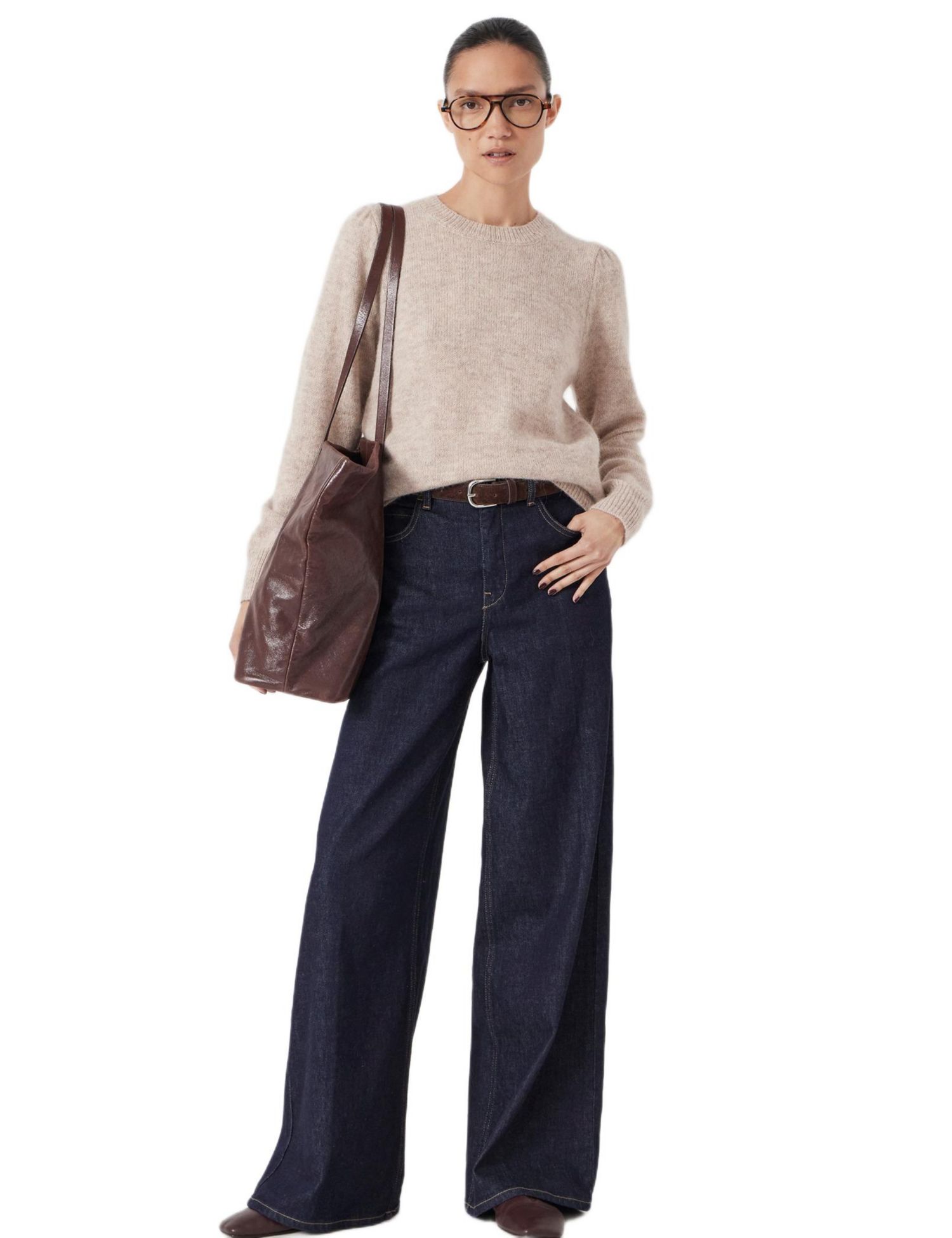Women's Emily V-Neck Puff Sleeve Top