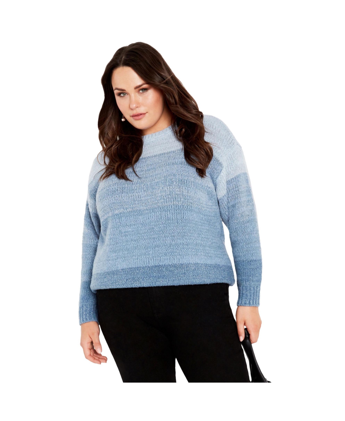 Avenue Women's Reese Ribbed Knit Sweater