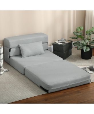 Folding Sofa Bed, Sleeper Chair with Pillow