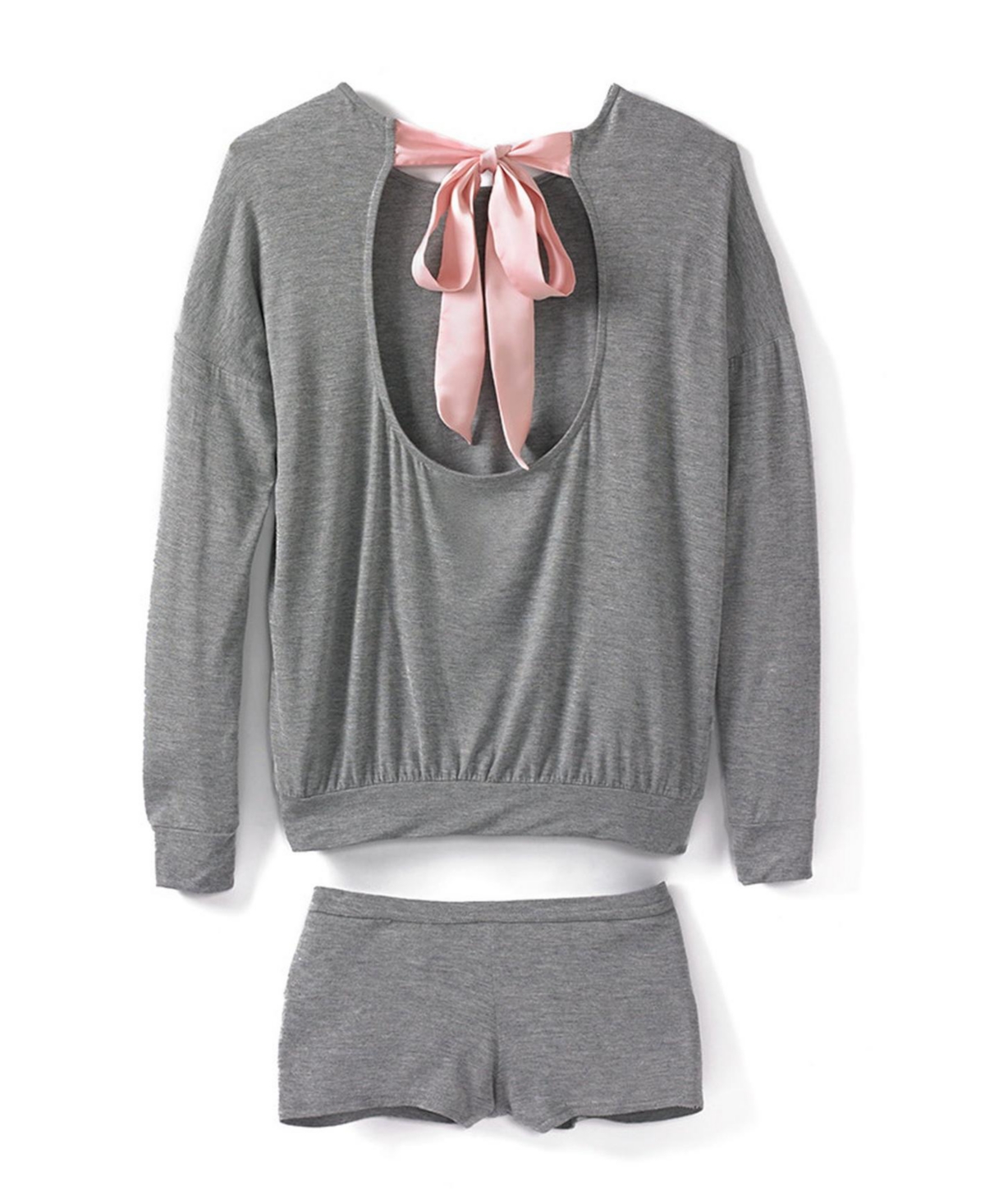 Adore Me Plus Lyanna Pajama Top & Short Set