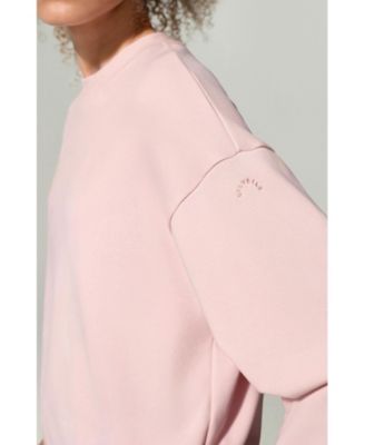 Women's SILKERRY Oversized Porchlight Balance Crew Pullover Sweatshirt