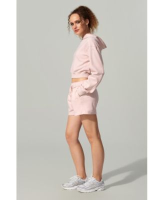 Cropped Fit Seamflow Poise Pullover Hoddie